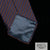 Andrew's Ties Silk Tie 59x3.63 in Navy Stripes Brown Silk Twill ITALY