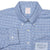 Brooks Brothers Light Blue Shirt 17-37 in Cornflower Plaid Cotton OCBD