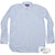 Charles Tyrwhitt Spread Shirt 16-34 Sky Blue Striped Superfine Cotton