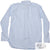Charles Tyrwhitt Spread Shirt 16-34 Sky Blue Striped Superfine Cotton