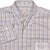 Peter Millar Mens Button-Down L Cream Sepia Tattersall Cotton Flannel
