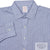 Brooks Brothers Spread Collar Shirt 17.5-37 Blue Plaid Supima Cotton