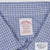 Brooks Brothers Spread Collar Shirt 17.5-37 Blue Plaid Supima Cotton