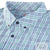 Barbour Beacon Light Blue Shirt XL in Sky Navy Grass Plaid Cotton